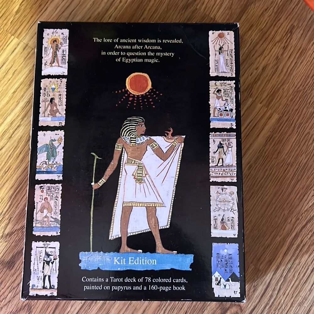 Egyptian tarot cards